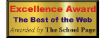 School Page's Web Site Excellence Award.