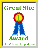 Phonex Website Award.